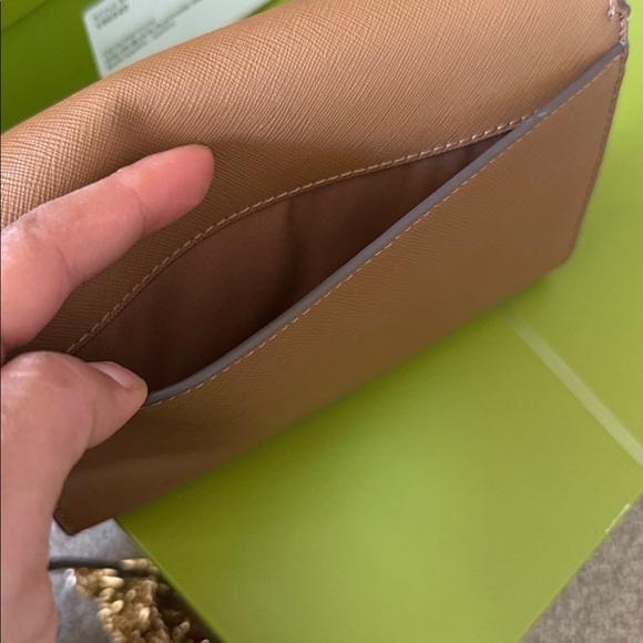 New tory burch Emerson chain wallet crossbody in moose color - Picture 12 of 12